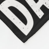 Stolze Mama einer Schwarzgürteltochter 12 Fleecedecke (Ecke)