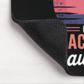 Stolze Mama einer Schwarzgürteltochter 6 Mousepad (Ecke)