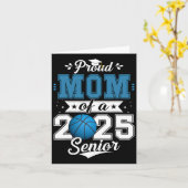 Stolze Mama eines 2025 abgeschlossenen Absolventen Karte (Gelbe Blume)