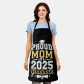 Stolze Mama eines 2025-Grad-Abschlusses Schürze (Getragen)