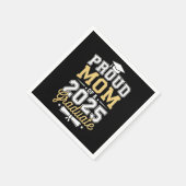 Stolze Mama eines 2025-Grad-Abschlusses Serviette (Ecke)