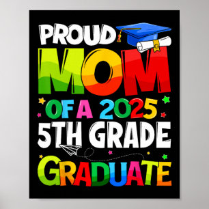 Stolze Mama eines 2025. Grade Matching FA Poster