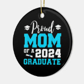 Stolze Mama eines Abschlusses der Graduate School  Keramik Ornament (Links)