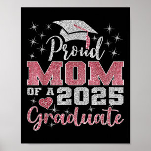 Stolze Mama eines Abschlusses für die Mama 2025 (G Poster