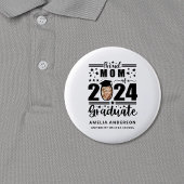 Stolze Mama eines Absolventen 2024 Button