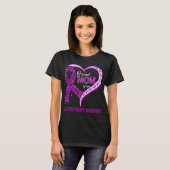 Stolze Mama eines Alzheimer-Kriegers T-Shirt (Vorne ganz)