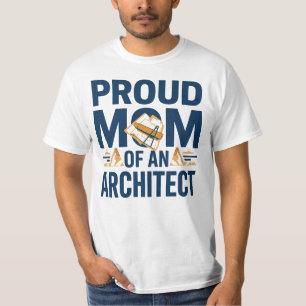 Stolze Mama eines Architekten T-Shirt