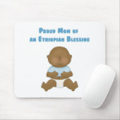Stolze Mama eines äthiopischen Segens Mousepad (Mit Mouse)