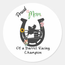Stolze Mama eines Barrel Racing Champion T - Shirt