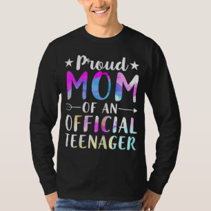 Stolze Mama eines Beamten am 13. Geburtstag T-Shirt