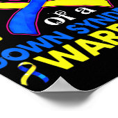 Stolze Mama eines Down-Syndroms Phantastische Bewu Poster (Ecke)