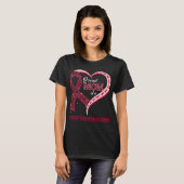 Stolze Mama eines Erbschafts-Hemochromatosekrieger T-Shirt (Vorne ganz)