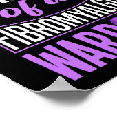 Stolze Mama eines Fibromyalgie-Kriegers 1 Poster (Ecke)