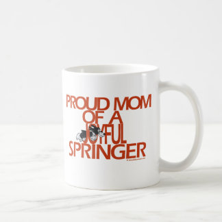 Stolze Mama eines frohen Springer Kaffeetasse