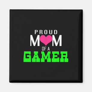 Stolze Mama eines Gamer-Videospielers Magnet