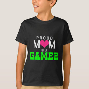 Stolze Mama eines Gamer-Videospielers T-Shirt