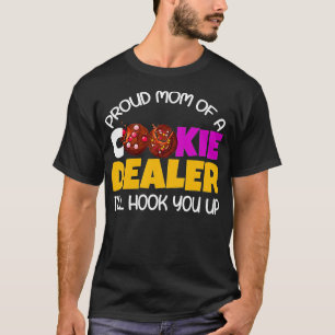Stolze Mama eines Gruppenleiters für Cookie T-Shirt