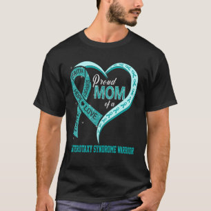 Stolze Mama eines heterogenen Syndroms Warrior Rib T-Shirt