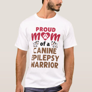 Stolze Mama eines Kieferepileptikerkriegers T-Shirt