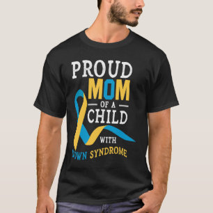 Stolze Mama eines Kindes mit Down-Syndrom T-Shirt