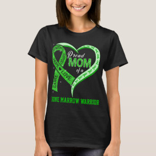 Stolze Mama eines Knochenmarkskriegers T-Shirt