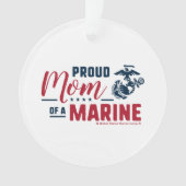 Stolze Mama eines Meeres - Farbe Ornament (Vorderseite)