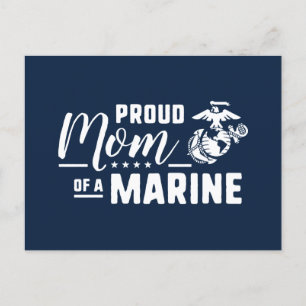 Stolze Mama eines Meeres Feiertagspostkarte