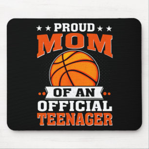 Stolze Mama eines Offiziellen Teenagers am 13. Mousepad