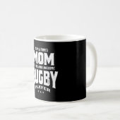 Stolze Mama eines Phantastischen Rugby-Spielers Kaffeetasse (VorderseiteRechts)