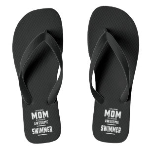 Stolze Mama eines Phantastischen Schwimmers Badesandalen