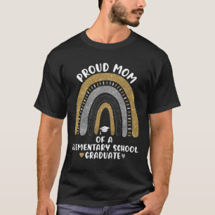 Stolze Mama eines Regenbogens an einer Grundschule T-Shirt