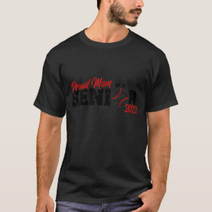 Stolze Mama eines Senior 2022 P Eltern oder rechts T-Shirt