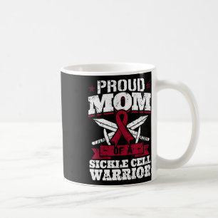 Stolze Mama eines Sichelzellenkriegers Kaffeetasse