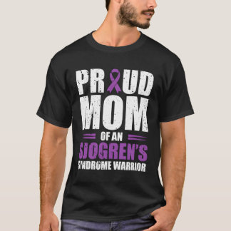 Stolze Mama eines Sjogrens-Syndroms Warrior Chroni T-Shirt