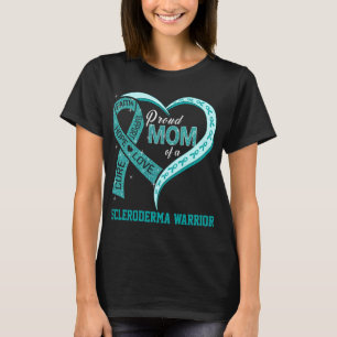Stolze Mama eines Skleroderma-Kriegers T-Shirt