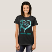 Stolze Mama eines Skleroderma-Kriegers T-Shirt (Vorne ganz)