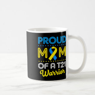 Stolze Mama eines T21 World Down Syndrom Bewusstse Kaffeetasse