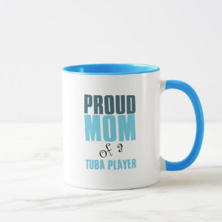 Stolze Mama eines Tuba-Spielers Tasse