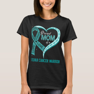 Stolze Mama eines vulkanischen Krebserkriegers T-Shirt