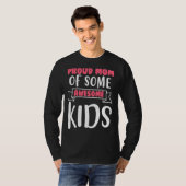 Stolze Mama einiger Phantastischer Kindermütter T-Shirt (Vorne ganz)