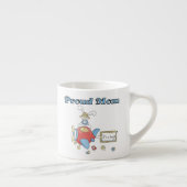 Stolze Mama Flugzeug Es ist ein Junge Geschenke Espressotasse (Rechts)