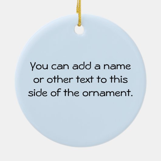 Stolze Mama Flugzeug Es ist ein Junge Geschenke Keramik Ornament (Hinten)