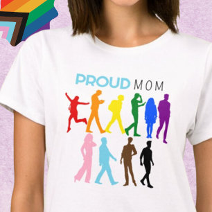 Stolze MAMA gemischte Geschlechterrollen bei LGBTQ T-Shirt