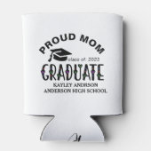 Stolze Mama, Jahr des benutzerdefinierten Abschlus Dosenkühler (Rückseite)