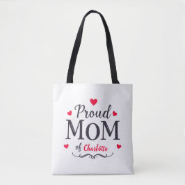 Stolze Mama | Niedlicher Personalisierter Mutterta Tasche