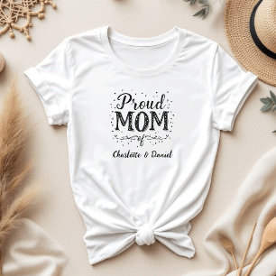 Stolze Mama Personalisiertes Geschenk für Mama T-Shirt