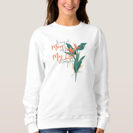 Stolze Mama Sweatshirt (Vorderseite)