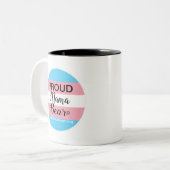 Stolze Mama Tasse in Weiß (Vorderseite Links)