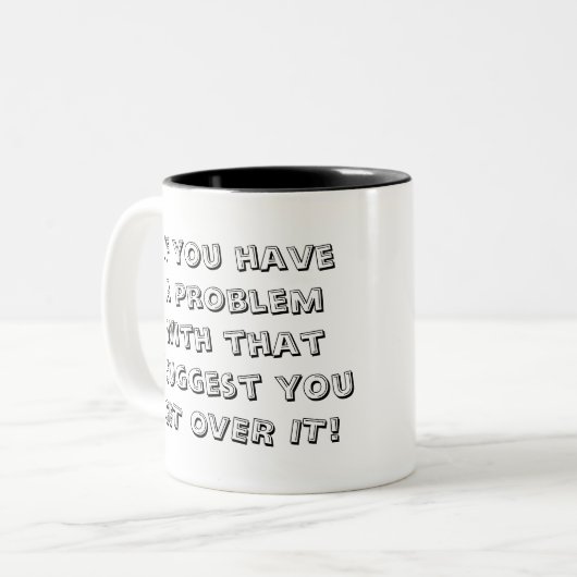 Stolze Mama tatoo Tochterwort-Kunst-Tasse Zweifarbige Tasse (Vorderseite Links)