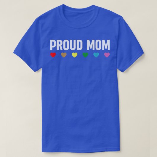 Stolze Mama Transgender Priade LGBTQ T-Shirt (Design vorne)